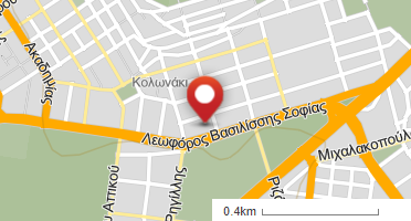 Location of business on map