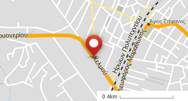 Location of business on map