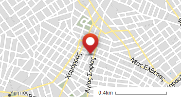 Location of business on map