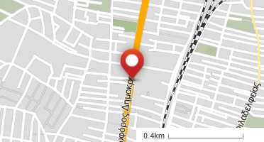 Location of business on map