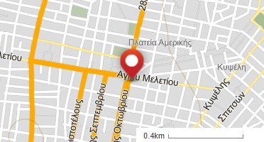 Location of business on map