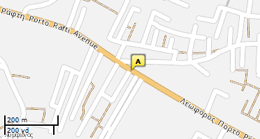 Location of business on map