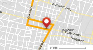 Χάρτης και σημείο της επιχείρησης