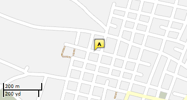 Location of business on map