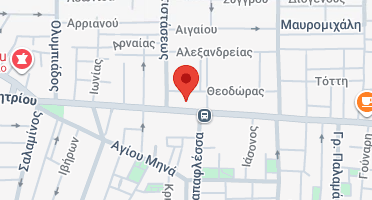 Location of business on map