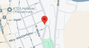 Location of business on map
