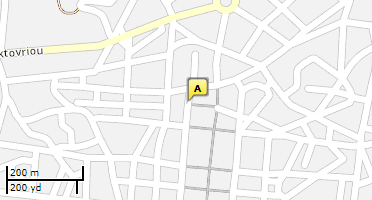 Location of business on map