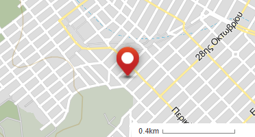 Location of business on map