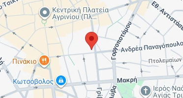 Location of business on map