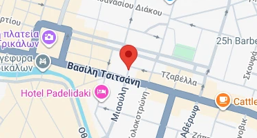 Location of business on map