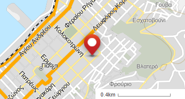 Location of business on map