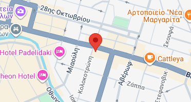 Location of business on map