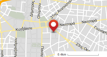 Location of business on map
