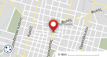 Location of business on map