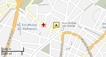 Location of business on map