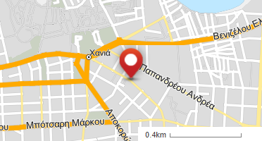 Location of business on map