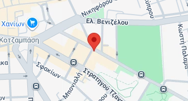 Location of business on map