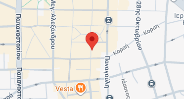 Location of business on map