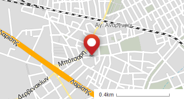 Location of business on map