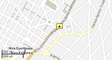 Location of business on map