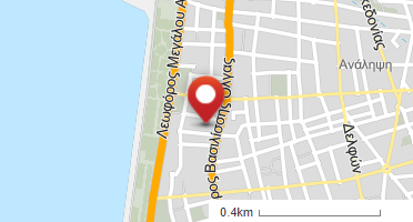 Location of business on map