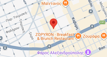 Χάρτης και σημείο της επιχείρησης