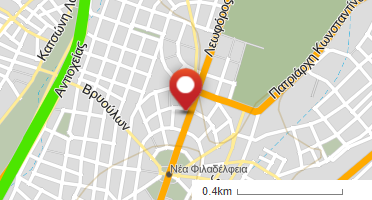Location of business on map
