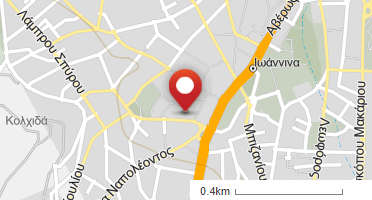 Location of business on map
