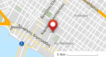 Location of business on map