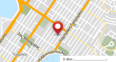 Location of business on map