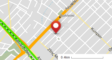 Location of business on map