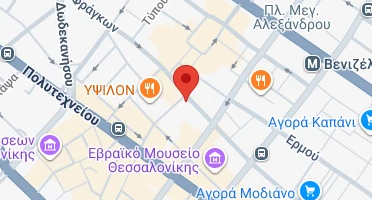 Χάρτης και σημείο της επιχείρησης