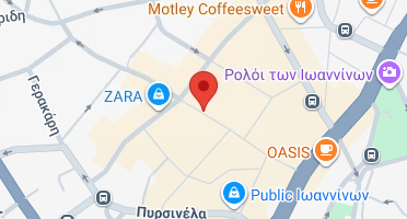 Location of business on map
