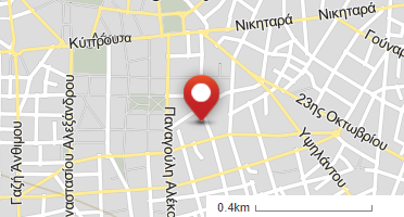 Location of business on map