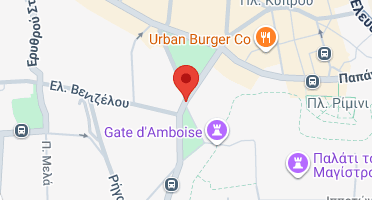Location of business on map
