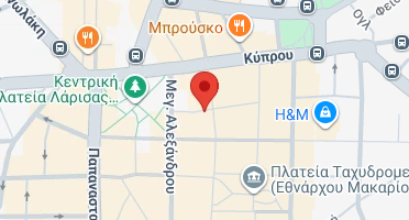 Location of business on map