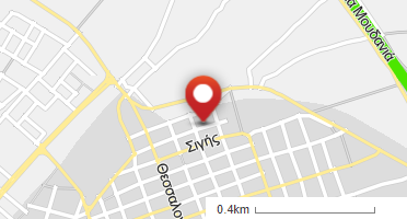 Location of business on map