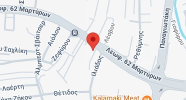 Location of business on map