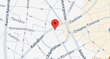 Location of business on map