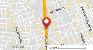 Location of business on map
