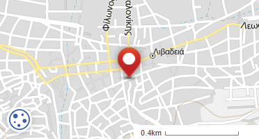 Location of business on map