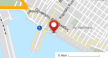 Location of business on map