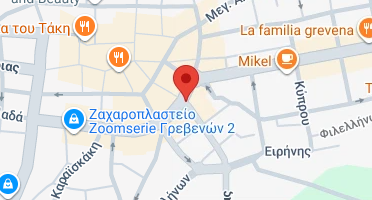 Location of business on map