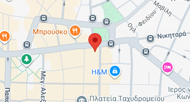 Location of business on map