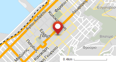 Location of business on map
