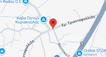Location of business on map