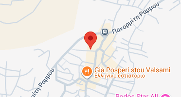 Location of business on map