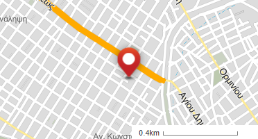 Location of business on map