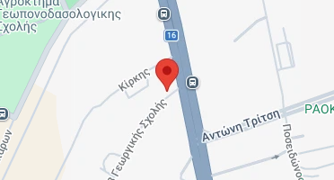 Location of business on map