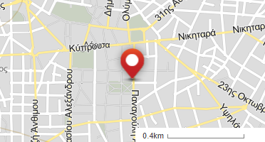 Location of business on map